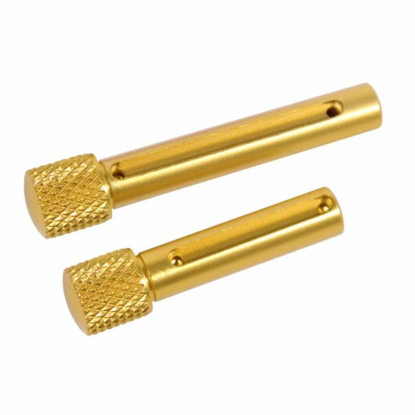 AR .308 EXTENDED TAKEDOWN PIN SET - ANODIZED GOLD